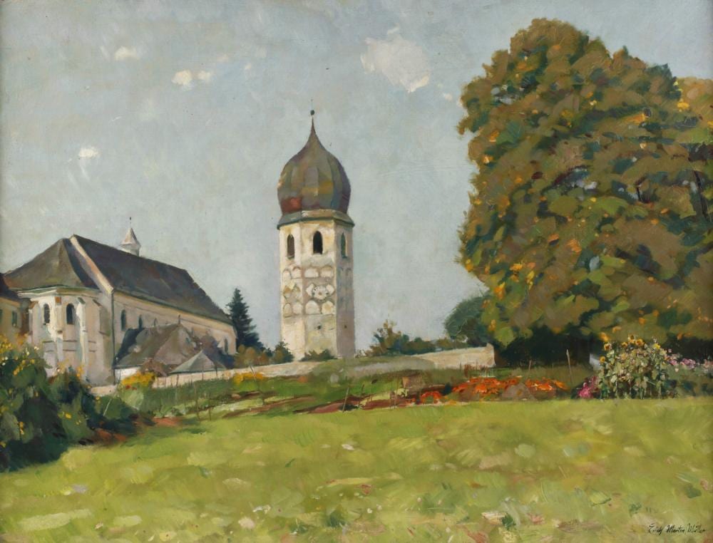 Erich (1888) Müller comparable auction result: erich martin m ller kloster auf frauenchiemsee