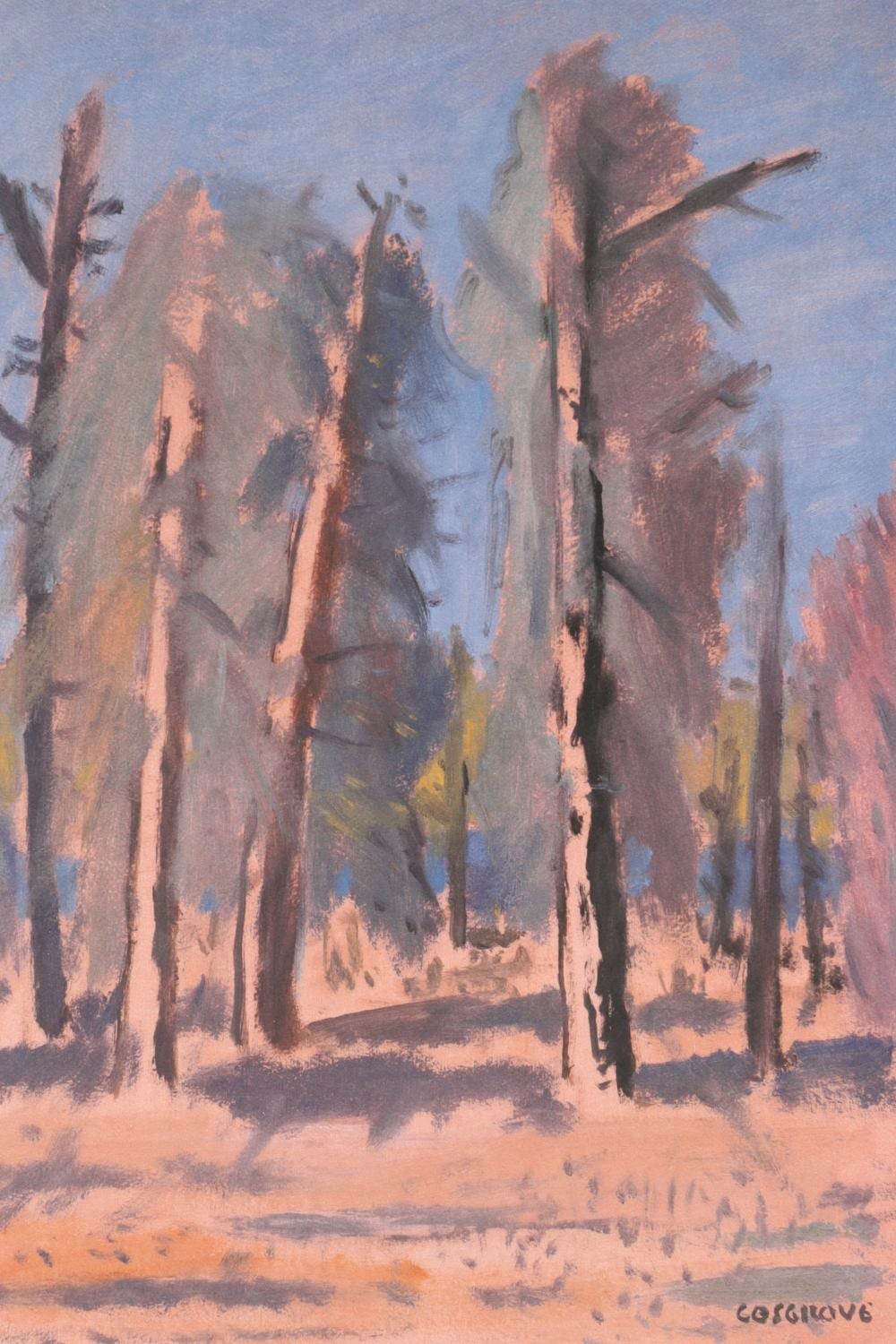 Stanley Cosgrove comparable auction result: stanley cosgrove 1911 2002 forest light 1993 signed numbered lithograph