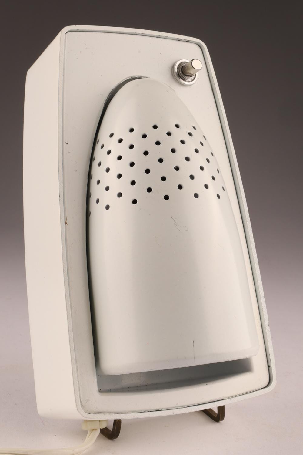 Raymond Fernand Loewy comparable auction result: mid century 1960s swivelier multiposition lamp wall sconce after raymond loewy