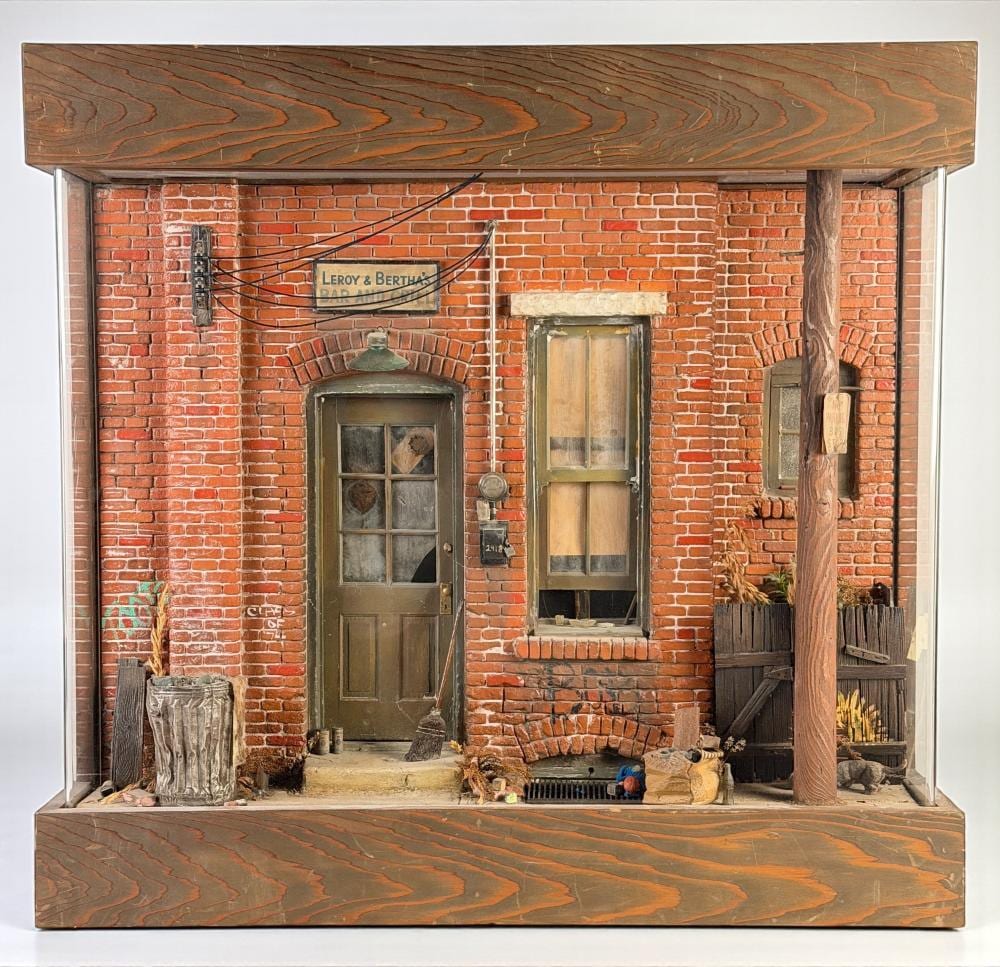 michael garman leroy bertha s shadowbox · SebastianCharles Auctions · 2026-02-25 Michael Garmann comparable auction result: michael garman leroy bertha s shadowbox