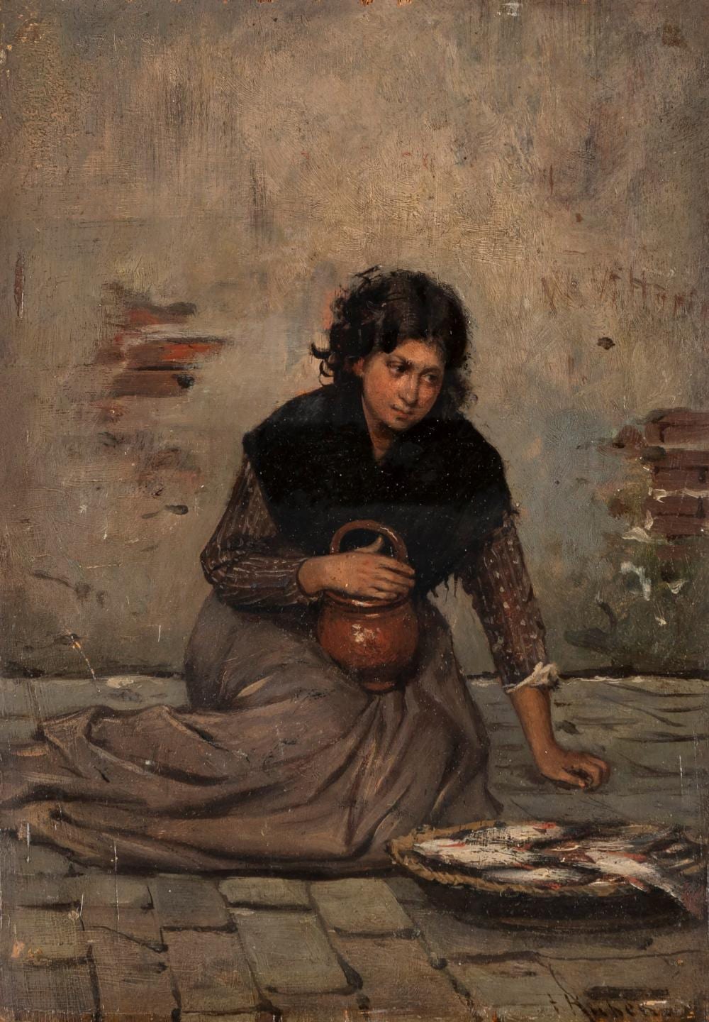 franz leo ruben praga 1842 monaco 1920 fishmonger · Finarte · 2026-02-25 Franz Leo Ruben comparable auction result: franz leo ruben praga 1842 monaco 1920 fishmonger