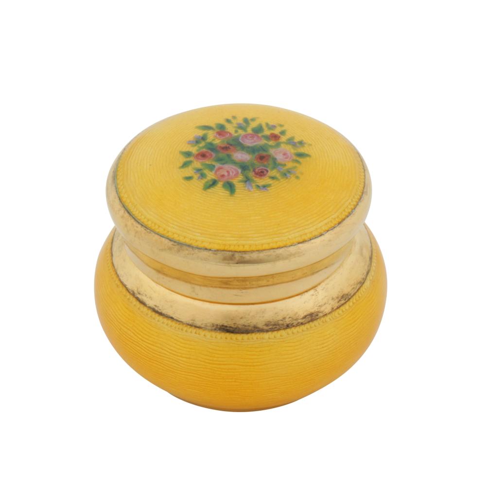 Florence circa 1980 A late 20th century Italian sterling silver gilt and guilloche enamel sold by Chiswick Auctions, lot 23 — auction record photograph