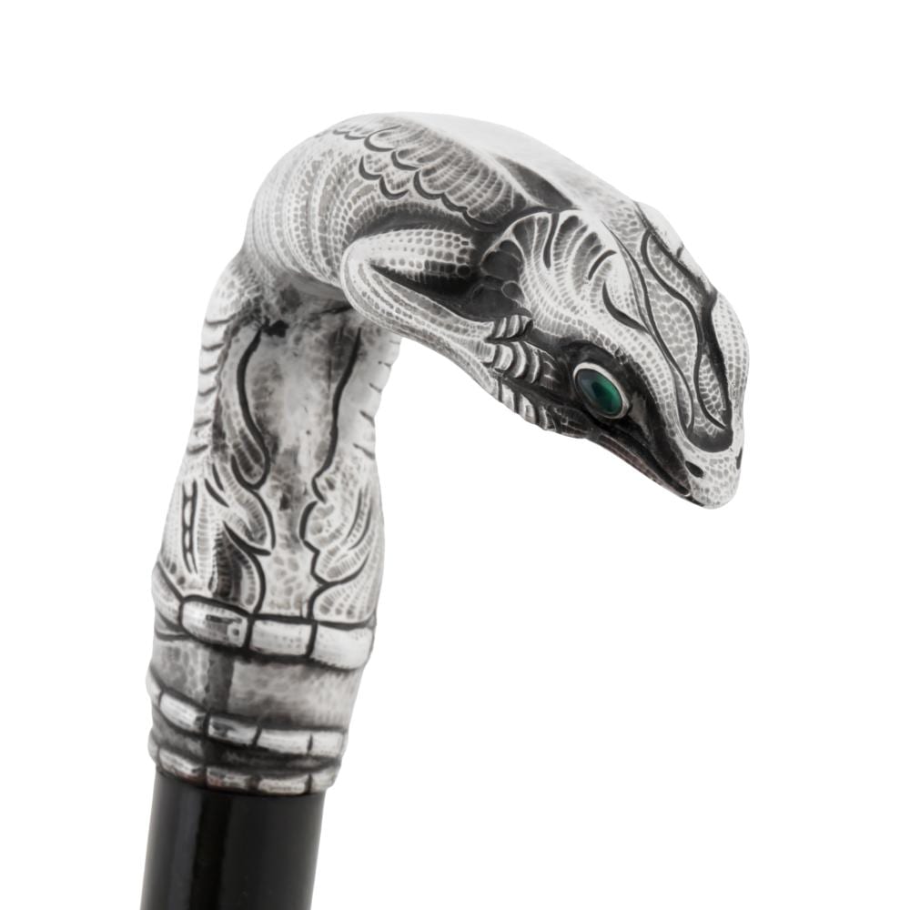 Marc Robbroeckx comparable auction result: denmark circa 1997 by georg jensen import marks for london 1997 a late 20th century sterling silver mounted walking stick
