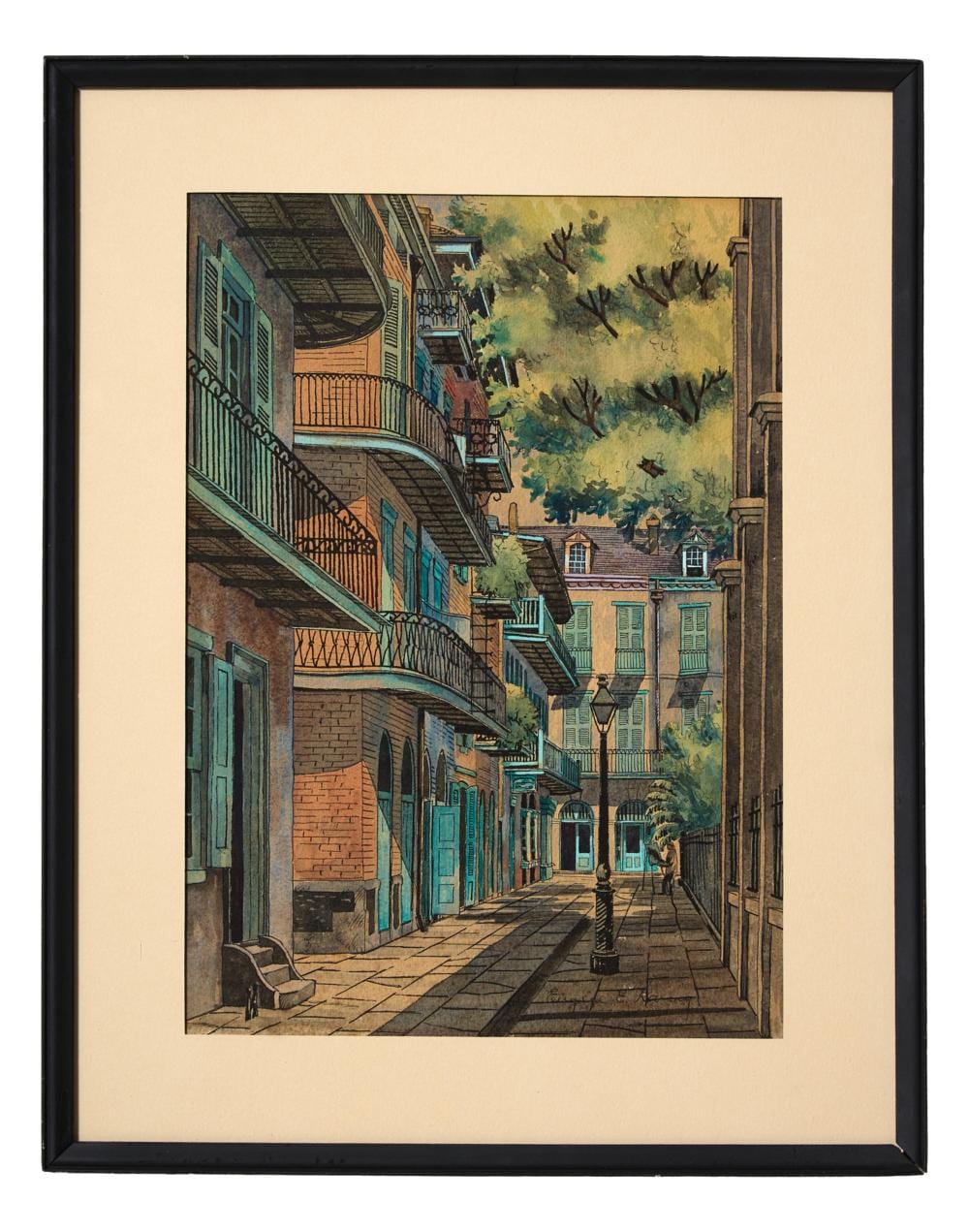 eugene e loving american new orleans 1907 1971 pirate s alley mid 20th c sight h 14 1 8 in w 10 in framed h 18 3 4 in w 14 3 4 in · Crescent City Auction Gallery · 2026-02-27 Eugene E. Loving comparable auction result: eugene e loving american new orleans 1907 1971 pirate s alley mid 20th c sight h 14 1 8 in w 10 in framed h 18 3 4 in w 14 3 4 in