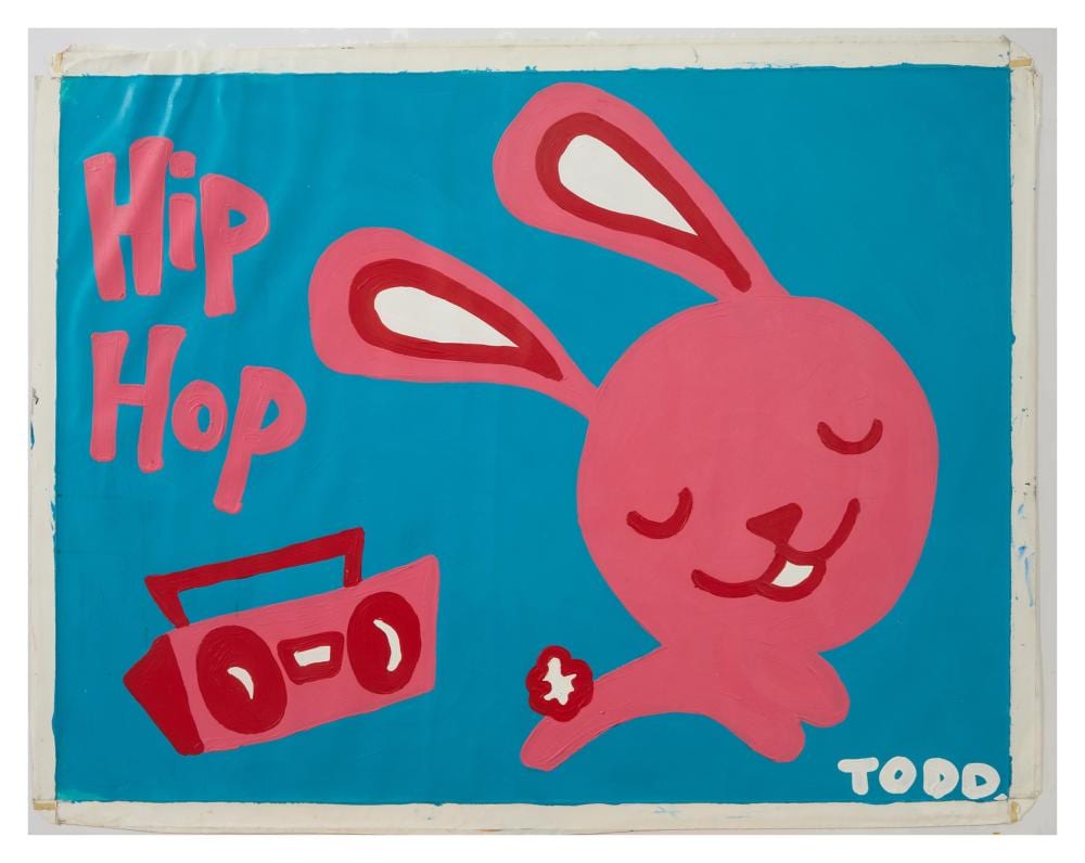 Todd Harris Goldman comparable auction result: todd harris goldman american florida b 1969 hip hop h 36 in w 48 in