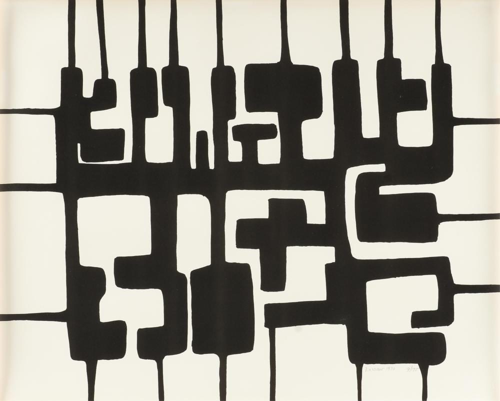 Ibram Lassaw comparable auction result: ibram lassaw egyptian american 1913 2003 untitled from peace portfolio i 1970 20 3 4 x 25 3 4 in 52 7 x 65 4 cm frame 21 1 4 x 26 1 4 in 54 x 66 7 cm