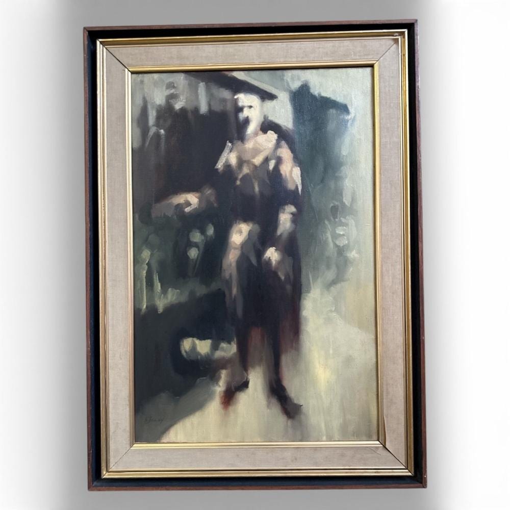 Robert Appel comparable auction result: robert appel world leader 1 oil painting