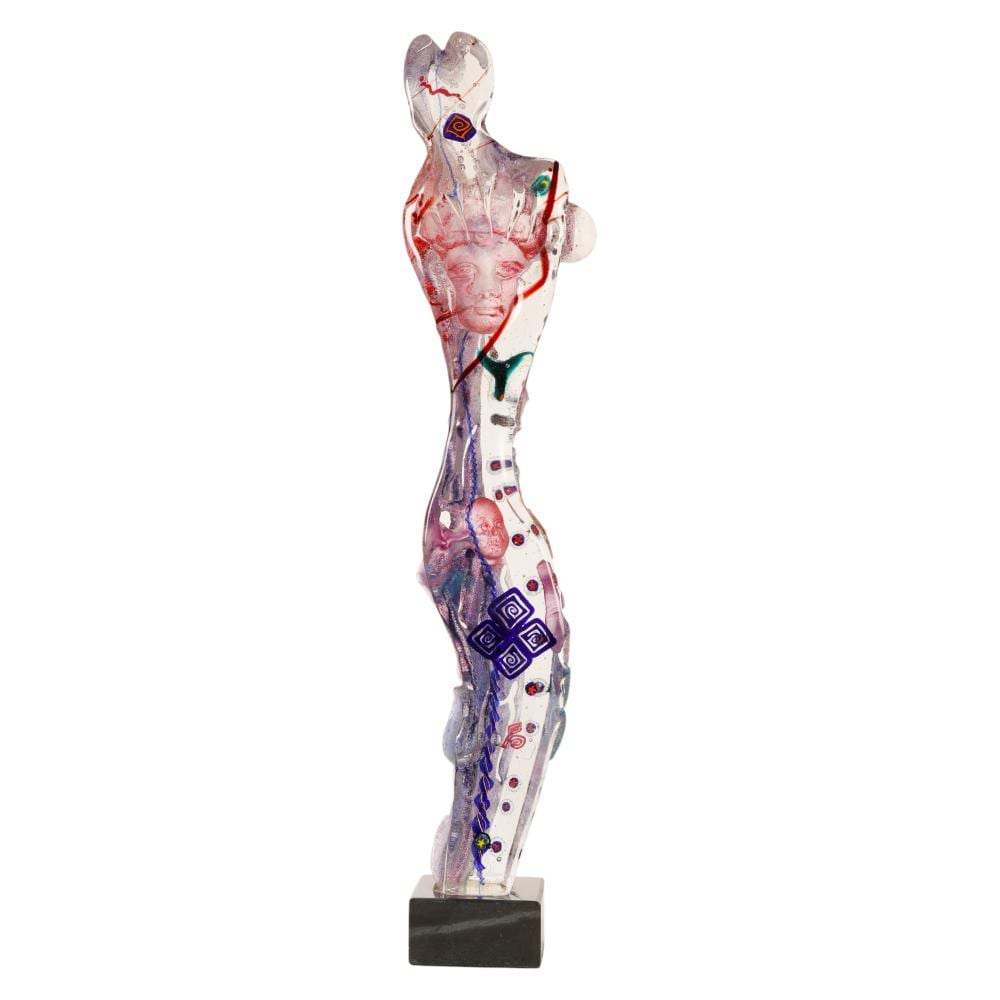 susan gott b 1959 dancing shaman art glass statue · Hill Auction Gallery · 2026-02-25 Susan Gott comparable auction result: susan gott b 1959 dancing shaman art glass statue