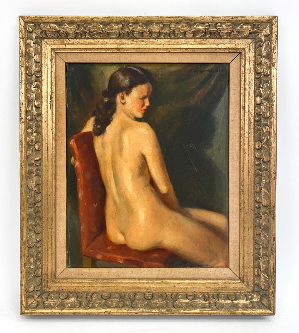 Frederick James Gill comparable auction result: frederick james gill 1906 1974 nude portrait