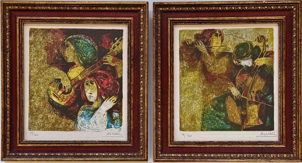 sunol alvar spanish b 1935 musicians 1968 · Kensington Estate Auctions · 2026-02-23 Alvar Suñol comparable auction result: sunol alvar spanish b 1935 musicians 1968