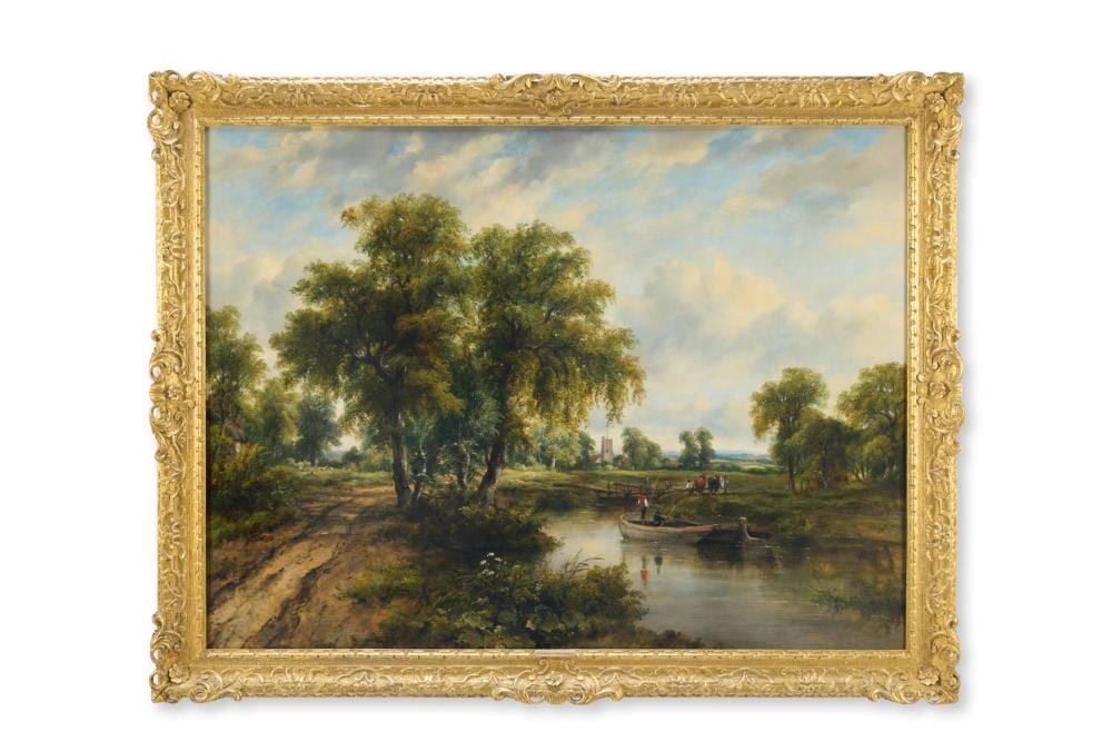 Frederick Waters Watts comparable auction result: frederick waters watts british 1800 1870 dedham vale