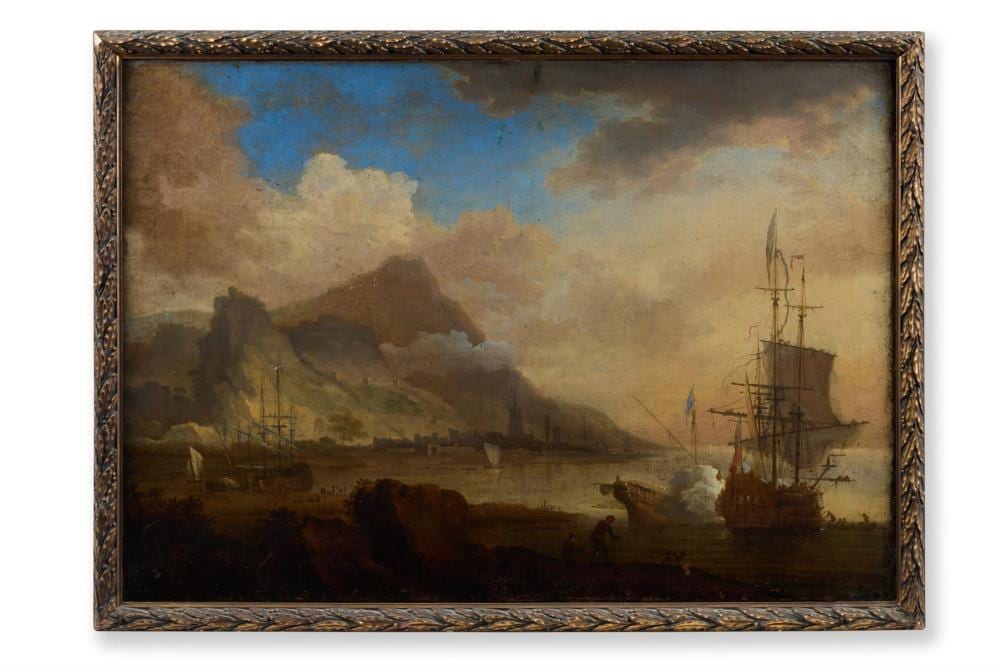 Adriaen van Diest comparable auction result: adriaen van diest dutch 1655 1704 a mountainous coastal landscape