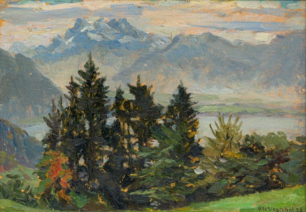 Otto Westphal comparable auction result: otto westphal dent du midi u genfer see genfer see st saphorin 1922 wohl 1922 1924