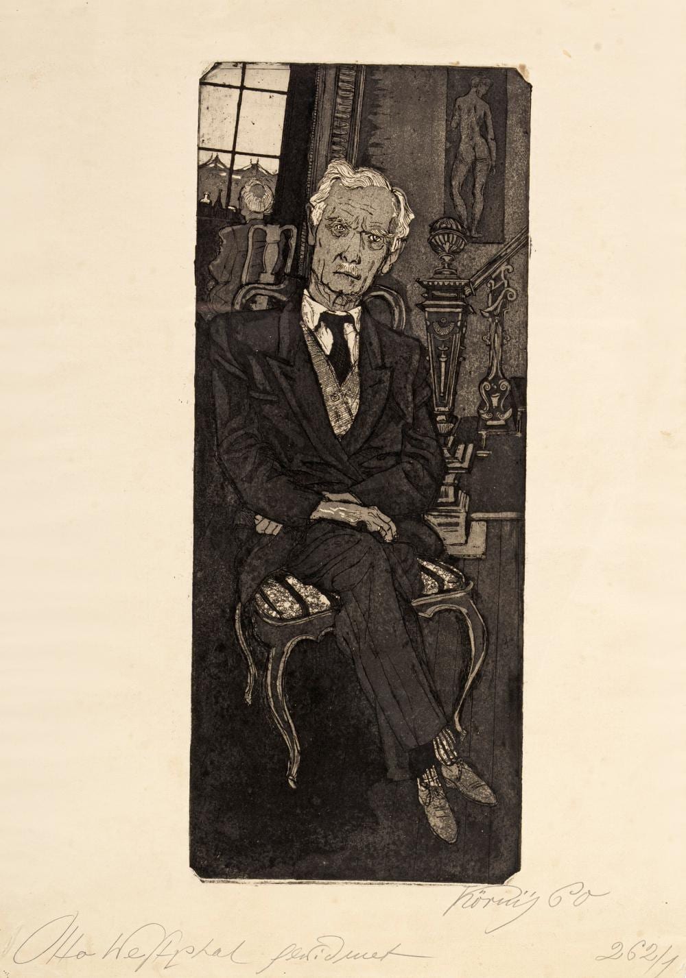 hans k rnig der maler otto westphal 1960 · Schmidt Kunstauktionen Dresden OHG · 2026-03-07 Hans Körnig comparable auction result: hans k rnig der maler otto westphal 1960
