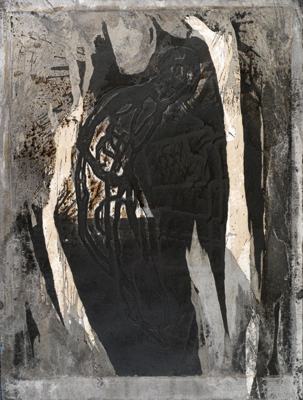 Michael Morgner comparable auction result: michael morgner angst 1989