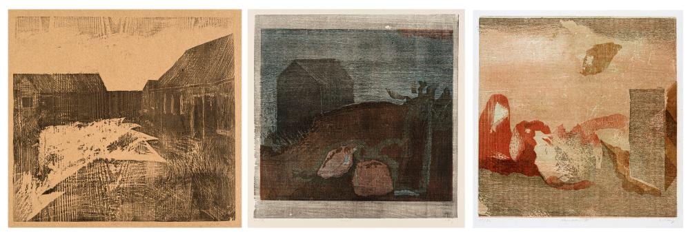 Werner Wittig comparable auction result: werner wittig nacht abendstunde alter hof 1985 1985 1977