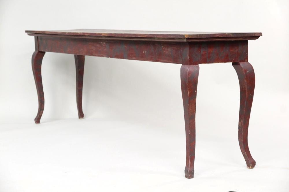 Grain Painted Antique Farm Harvest Table sold by Public Sale Auction House, lot 277 — auction record photograph