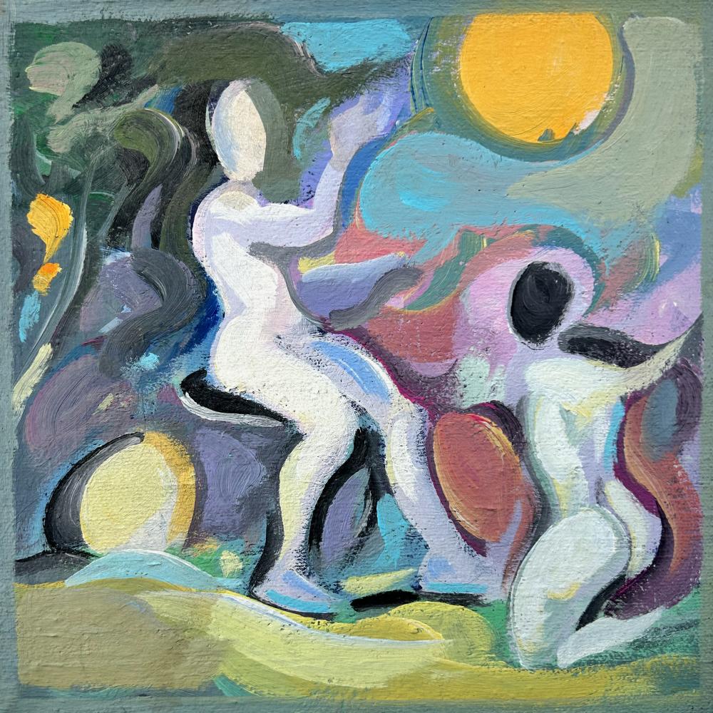 Joseph Edwards Alexander comparable auction result: joseph edwards alexander 1947 2008 ball of yellow acrylic on canvas 8 x 8
