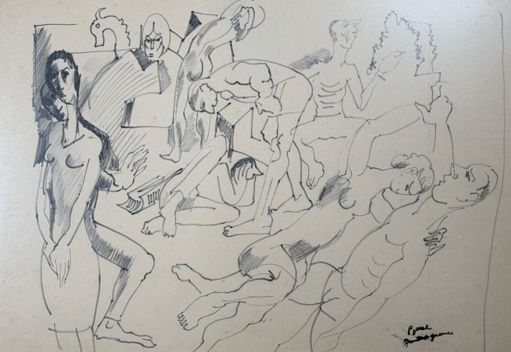 pierre ambrogiani 1907 1985 · OXIO · 2026-02-21 Pierre Ambrogiani comparable auction result: pierre ambrogiani 1907 1985