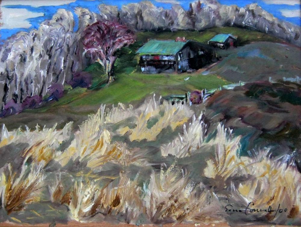 Sonia Cornwall comparable auction result: sonia cornwall jones lake ranch wild rye grass 2000