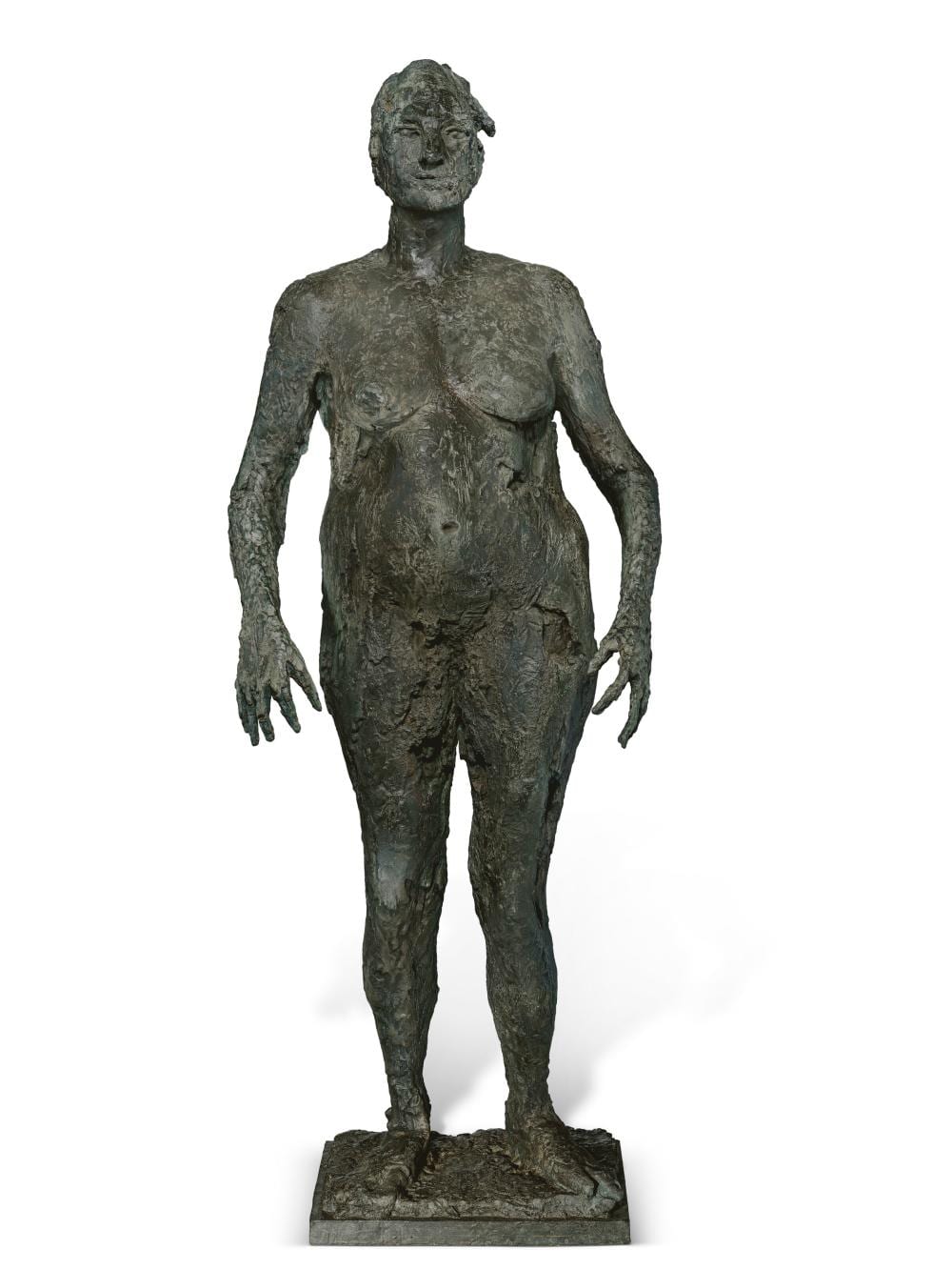 Germaine Richier comparable auction result: germaine richier 1902 1959 l ouragane the hurricane bronze with dark