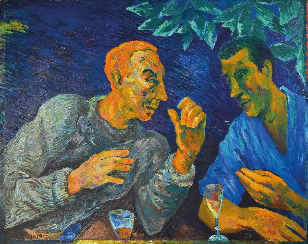 Ulric Leman comparable auction result: ulrich leman 1885 d sseldorf 1988