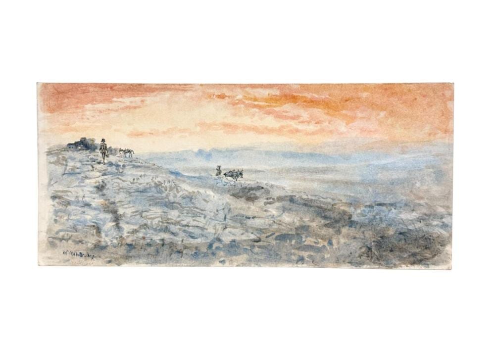 worthington whittredge arizona twilight wc p · Quinn's Auction Galleries · 2026-02-24 Worthington Whittredge comparable auction result: worthington whittredge arizona twilight wc p