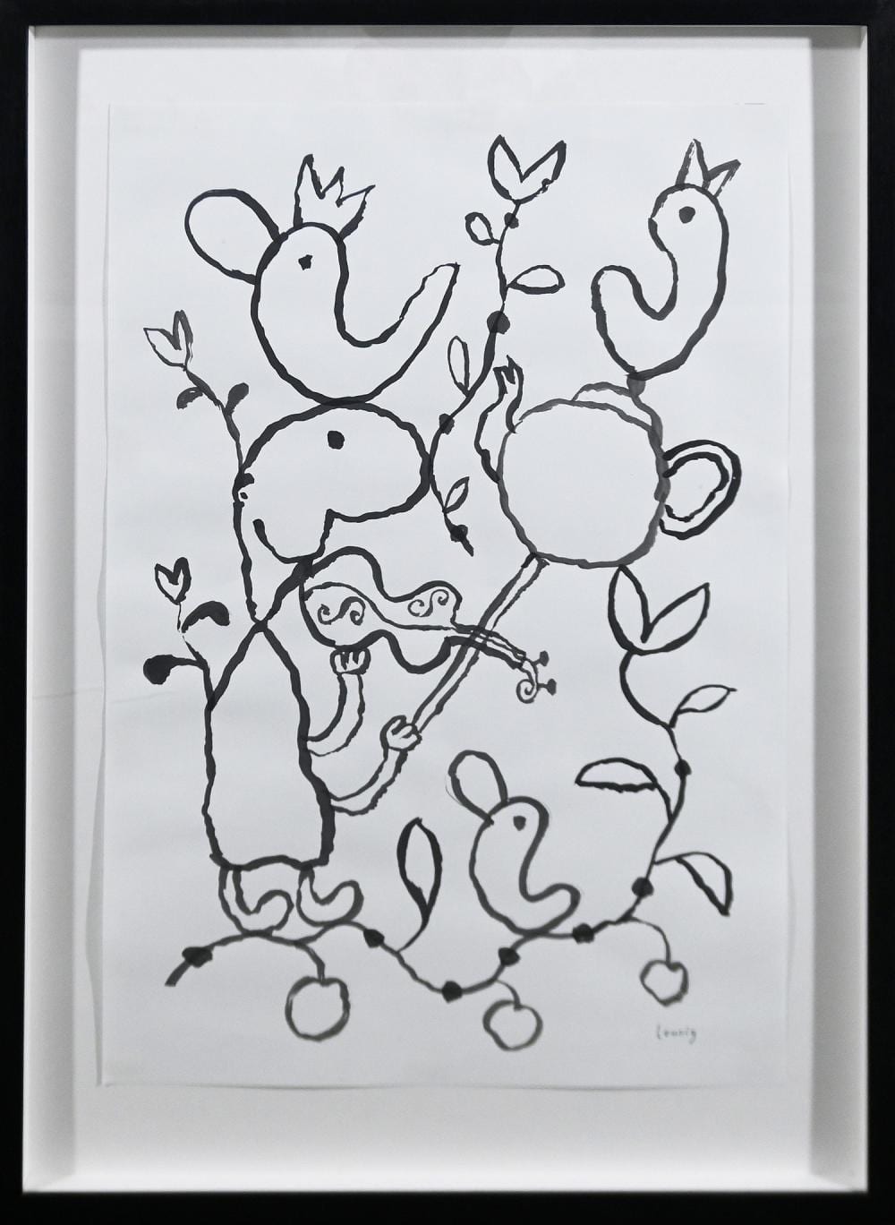 Michael Leunig comparable auction result: michael leunig untitled