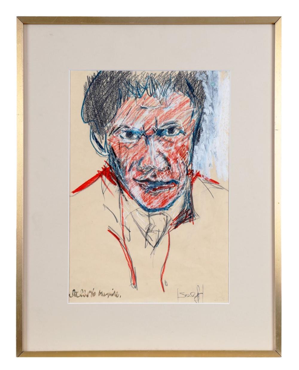 Brian Maguire comparable auction result: brian maguire b 1951