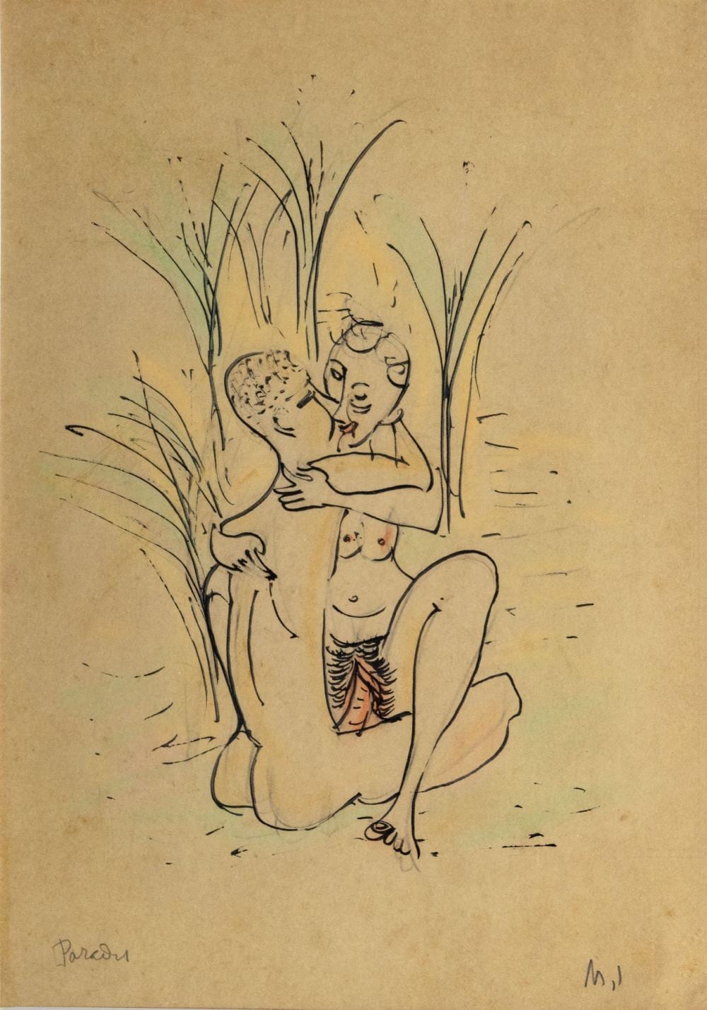 Marcel Janco comparable auction result: marcel janco 1895 1984 paradis