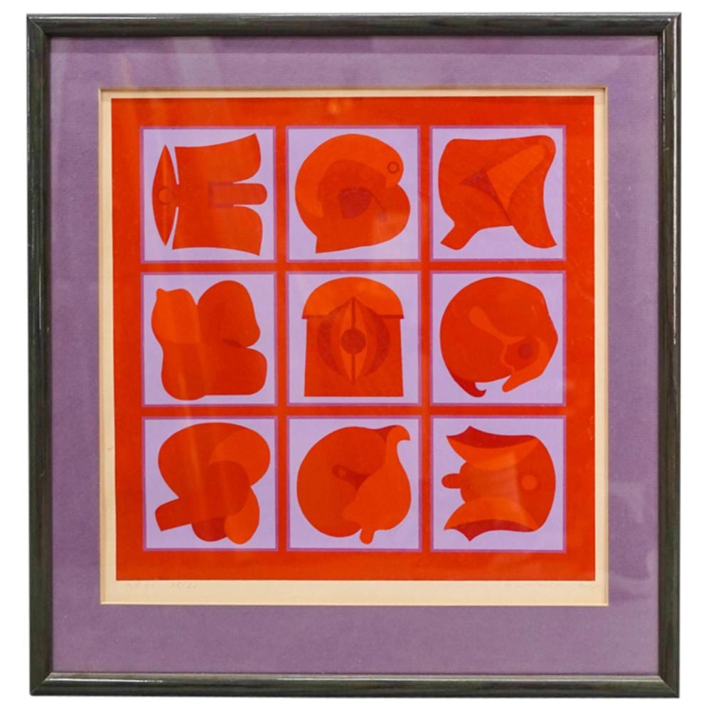 Takeshi Kawashima comparable auction result: takeshi kawashima japanese b 1930 limited edition silkscreen