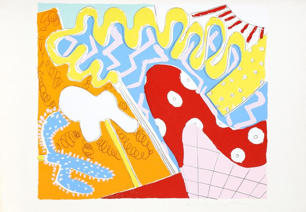 knox martin flowering cactus screenprint · RoGallery · 2026-02-26 Knox Martin comparable auction result: knox martin flowering cactus screenprint