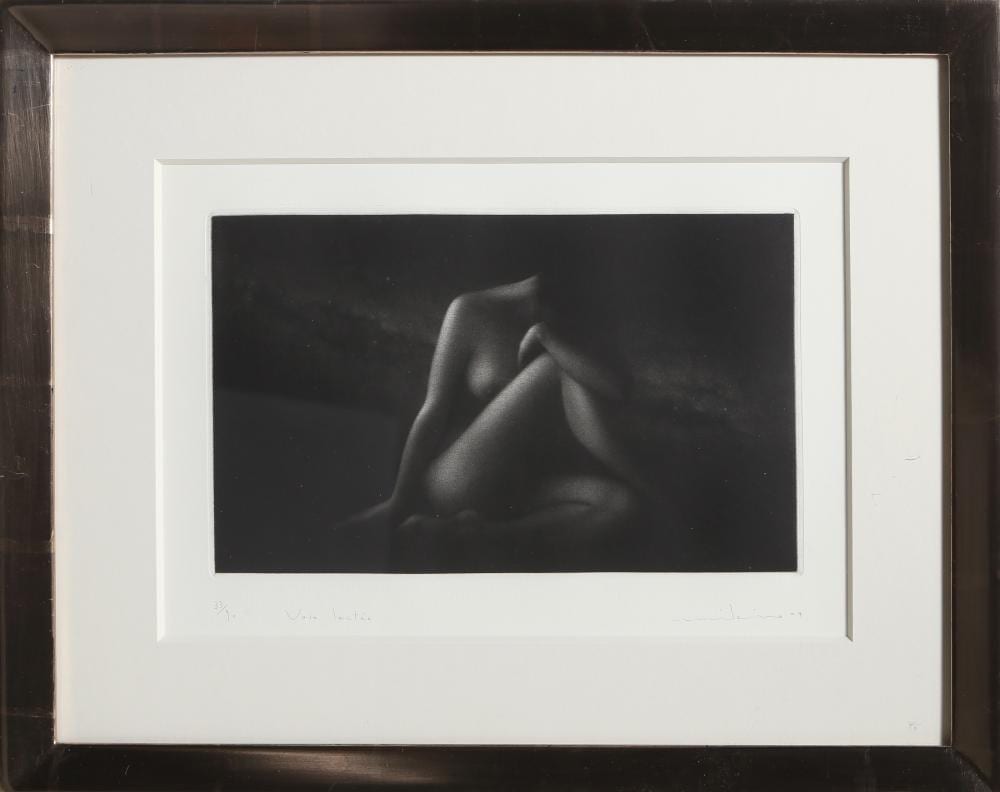 Mikio Watanabe comparable auction result: mikio watanabe voie lactee mezzotint