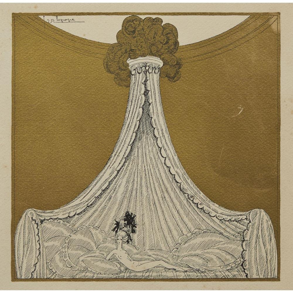 Georges Lepape comparable auction result: georges lepape 1887 1991