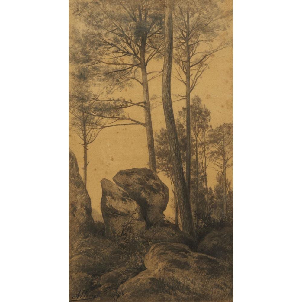 Auguste Allongé comparable auction result: auguste allong 1833 1898