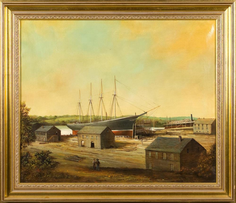 Brian Coole comparable auction result: brian coole oil tecumseh at bath maine