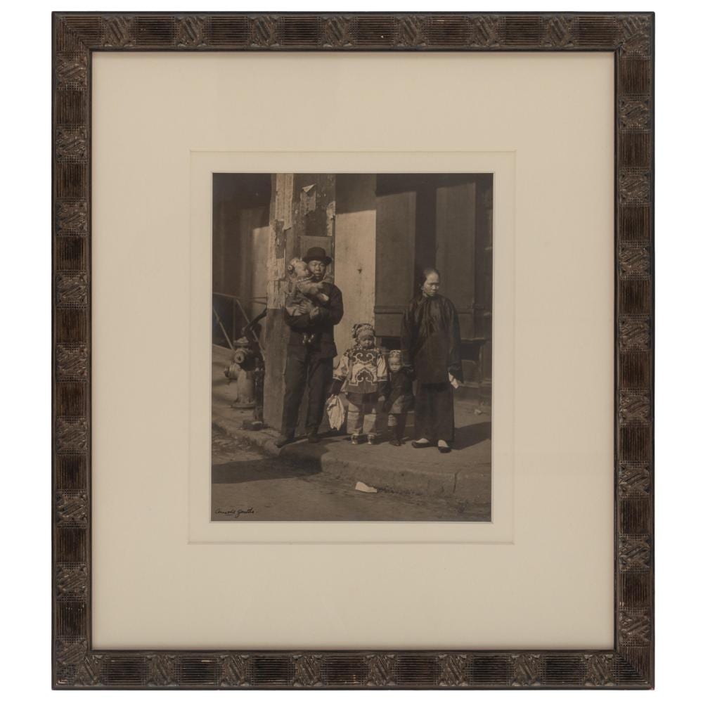 arnold genthe german 1869 1942 · Fine Estate Inc. · 2026-02-22 Arnold Genthe comparable auction result: arnold genthe german 1869 1942
