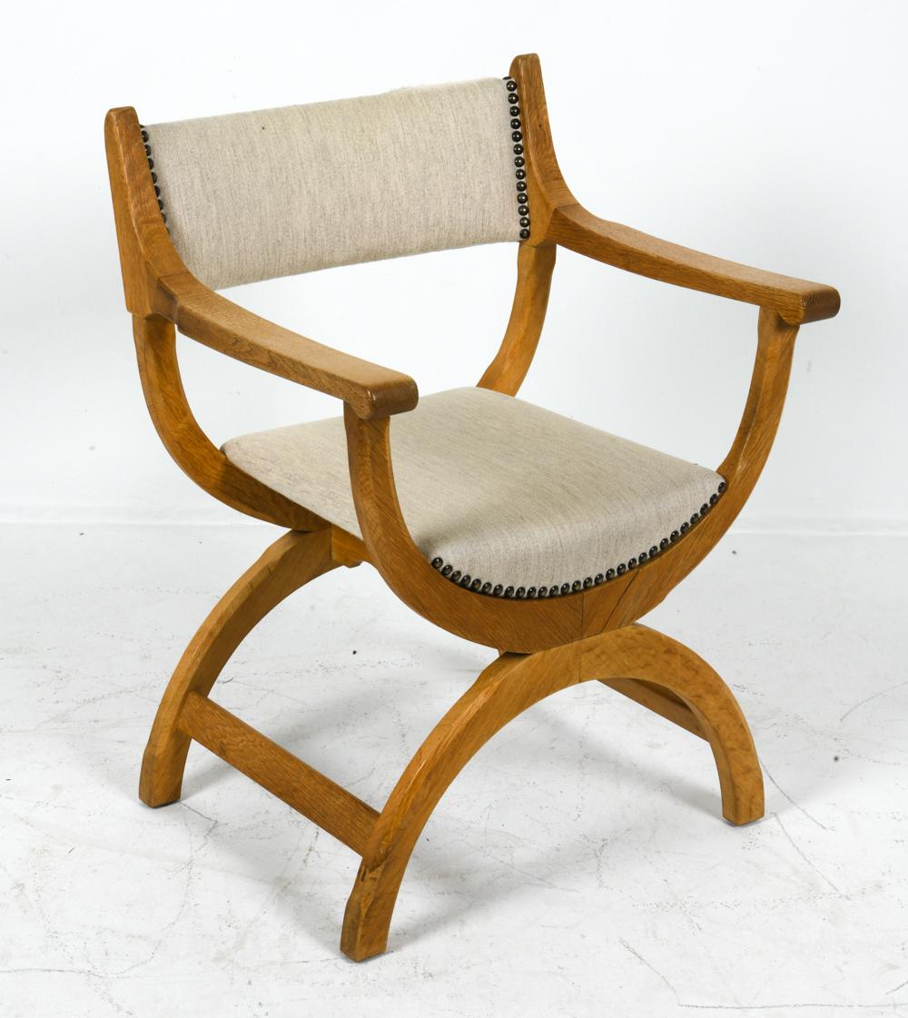 Henning Kjaernulf comparable auction result: henning kjaernulf kurul danish oak chair