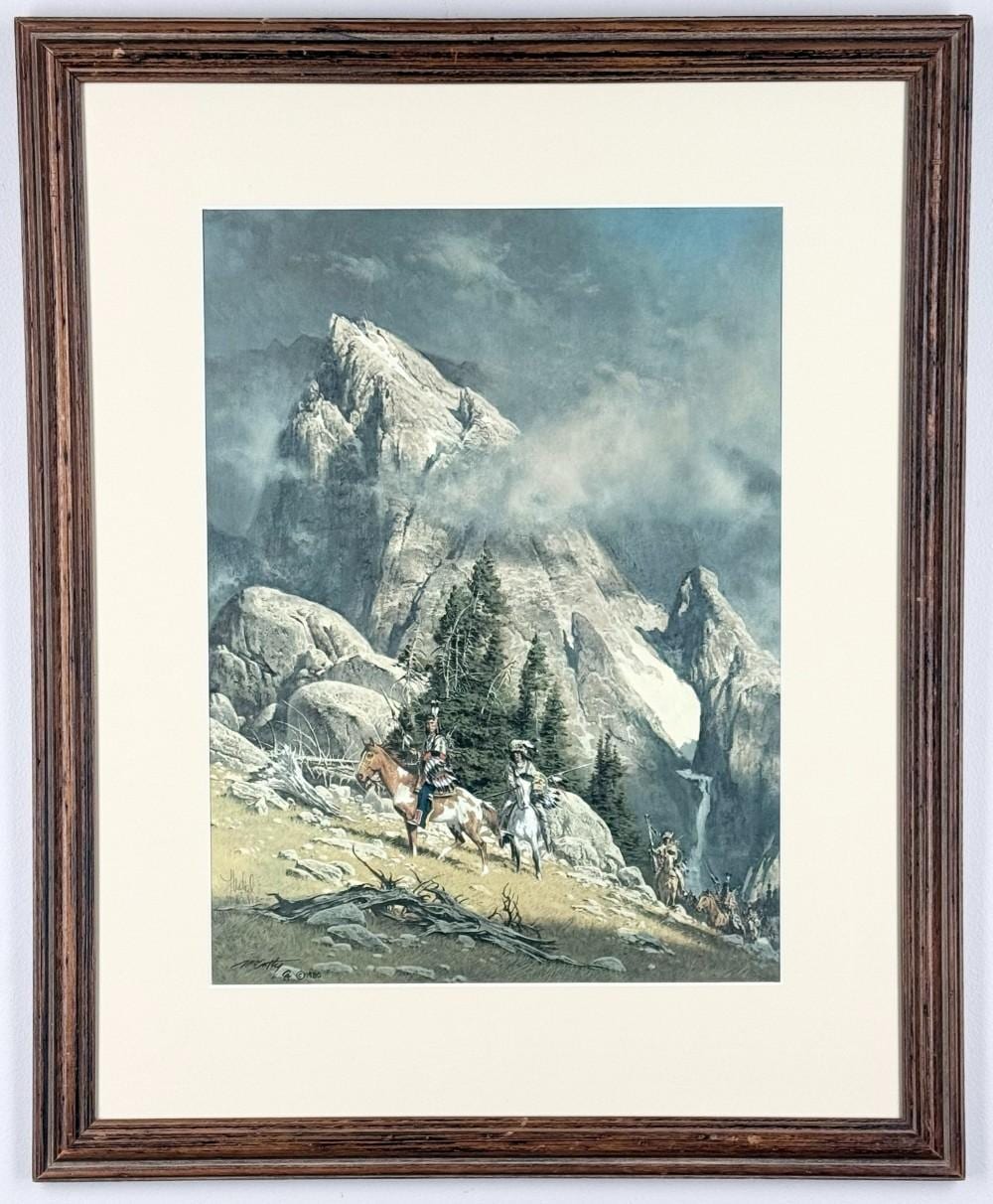 Frank C. McCarthy comparable auction result: frank c mccarthy crossing the divide limited edition signed numbered pint
