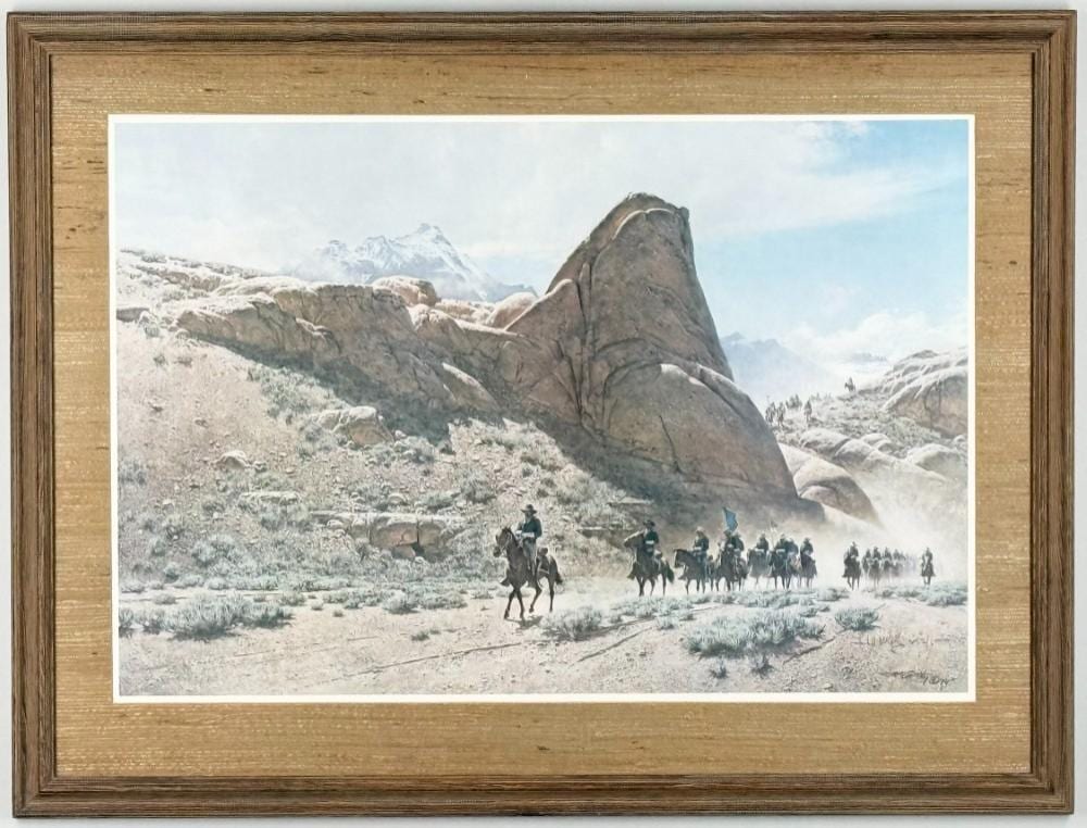 Frank C. McCarthy comparable auction result: frank c mccarthy the long column limited edition signed numbered pint