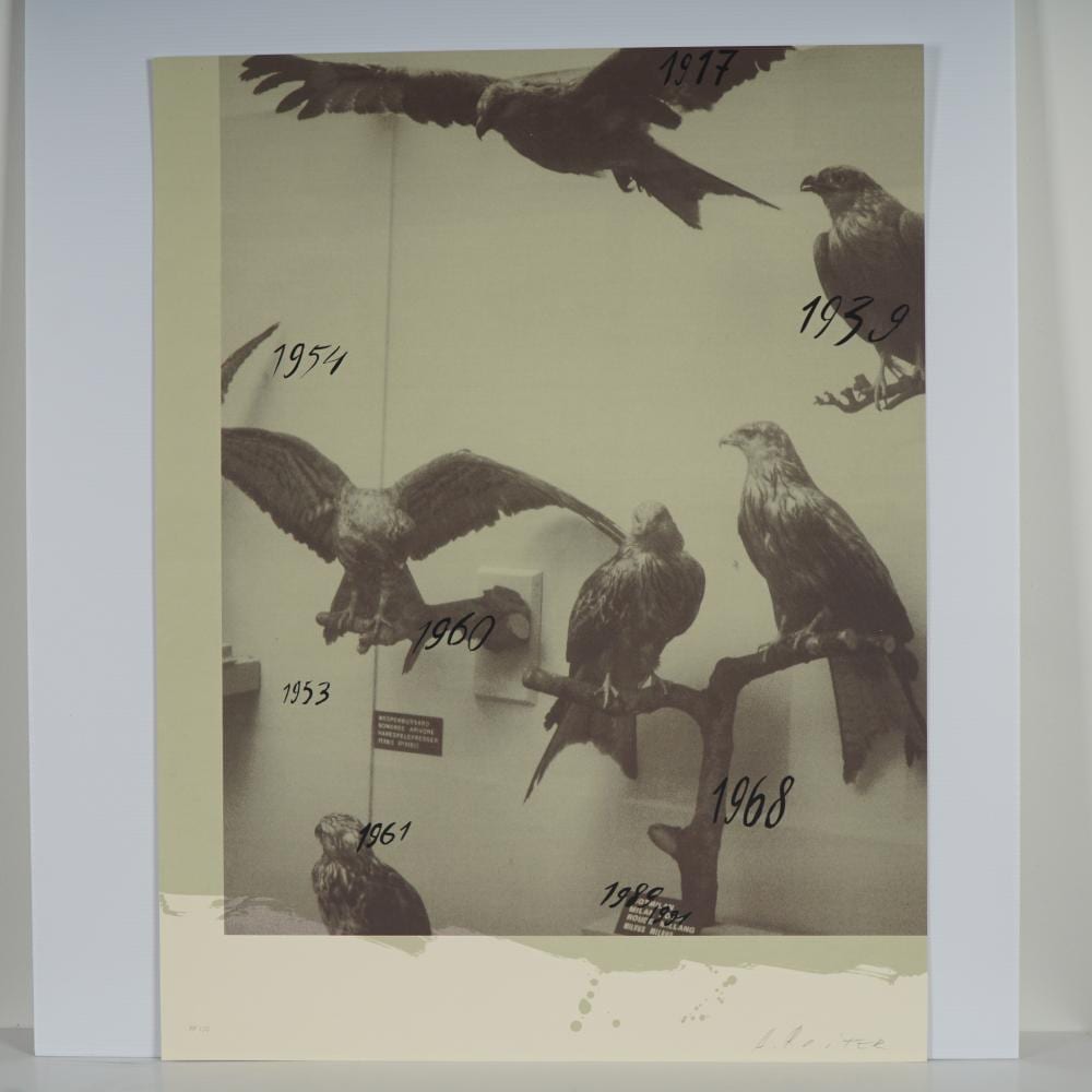andrei roiter limited edition serigraph birds and dates motif signed · Lion and Unicorn · 2026-02-23 Andrej Rojter comparable auction result: andrei roiter limited edition serigraph birds and dates motif signed