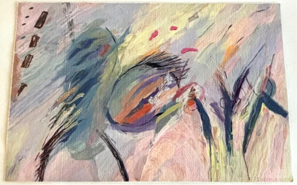 Smadar Livne comparable auction result: smadar livne american 20th century abstract composition mixed media textile wall hanging