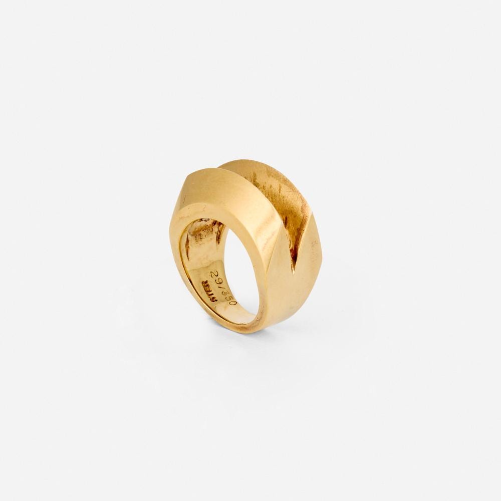 DeWain Valentine comparable auction result: de wain valentine ring