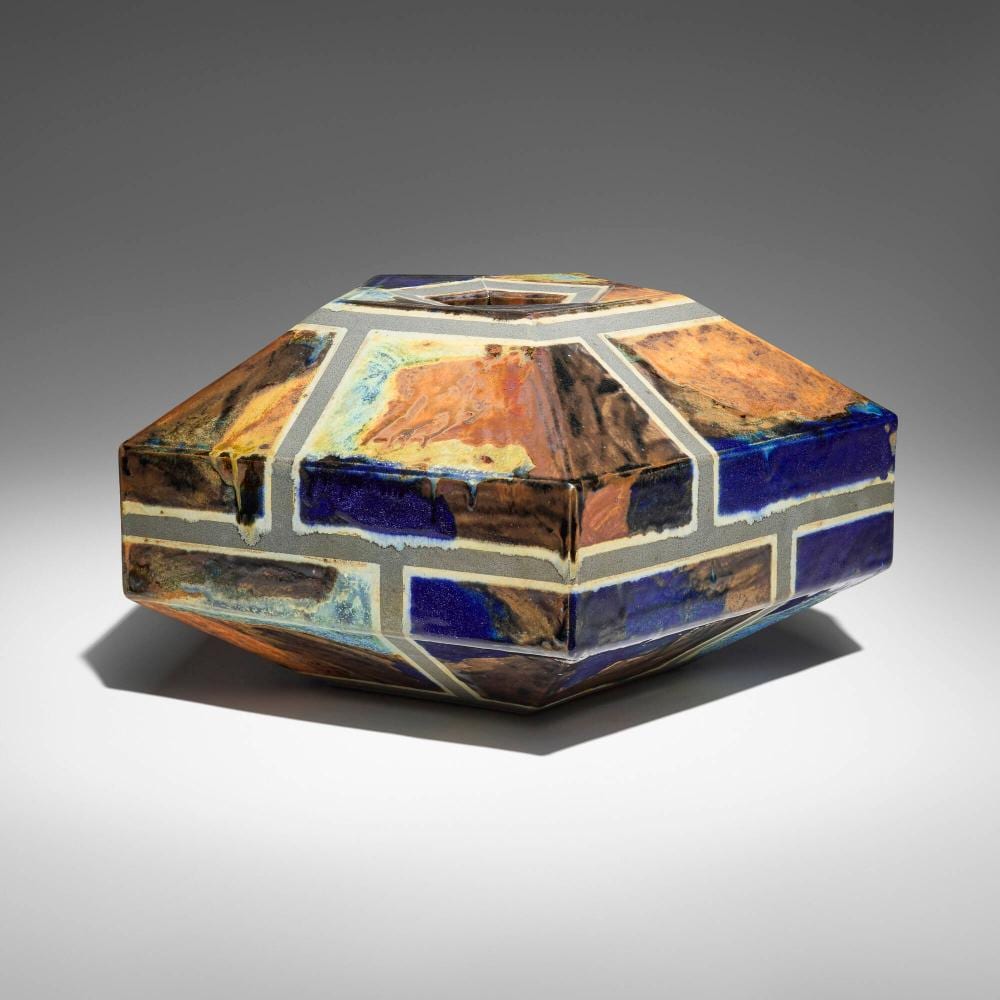 John Mason comparable auction result: john mason pentagonal vessel