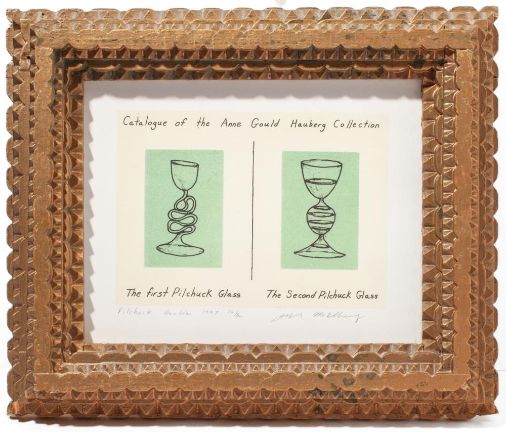 Josiah McElheny comparable auction result: josiah mcelheny pilchuck auction 1997 lithograph