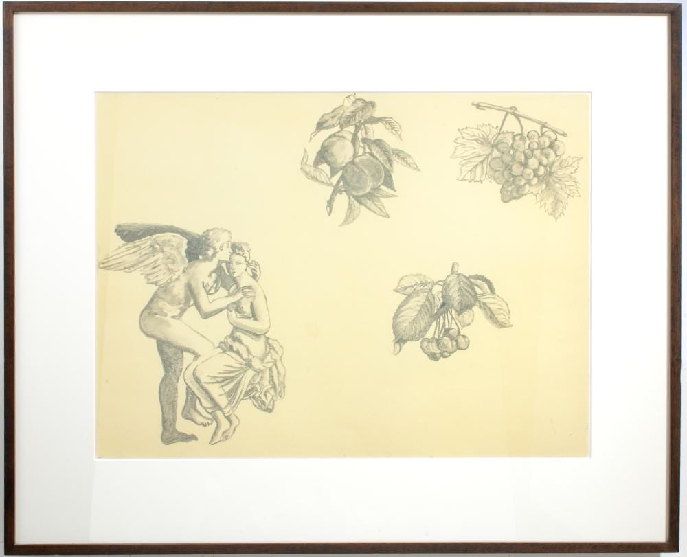 Ginny Ruffner comparable auction result: ginny ruffner wa cupid venus lithograph