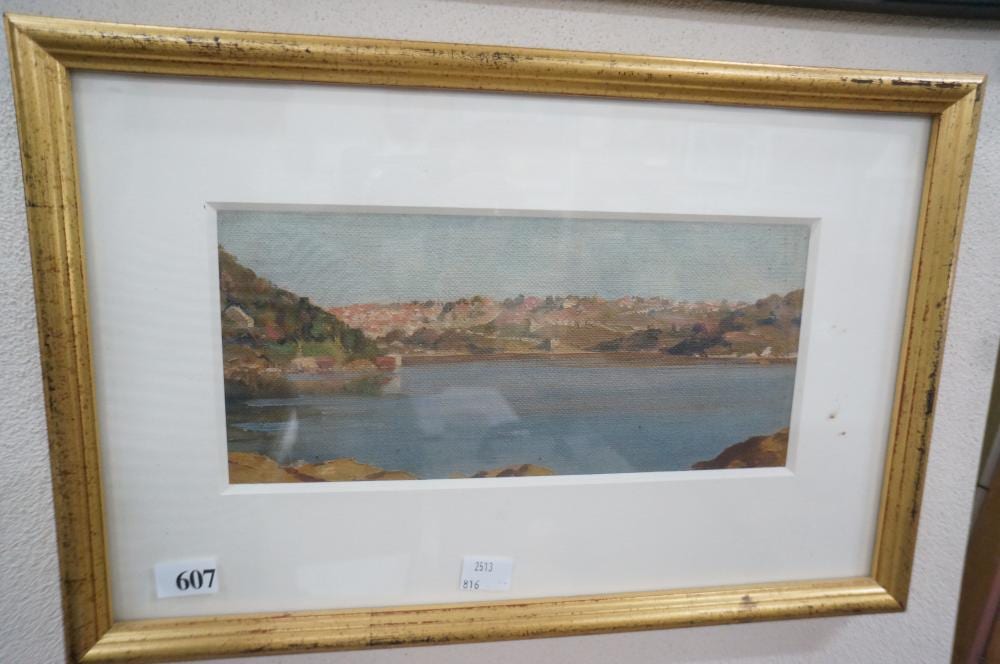 Robert (1902) Campbell comparable auction result: robert richmond campbell lake landscape unsigned 12 5cm x 26cm