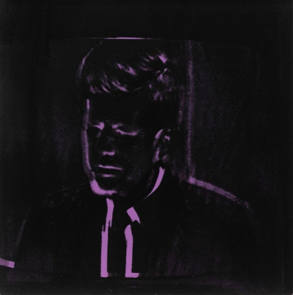 Andy Warhol_from 'Flash - November 22, 1963' sold by Mallet Auction, lot 6 — auction record photograph