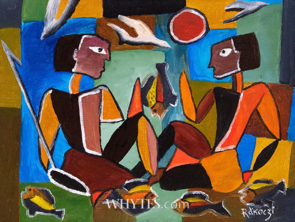 Basil Rákóczi comparable auction result: basil ivan r k czi 1908 1979 fishermen