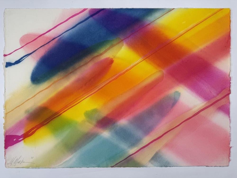 Marvin Markman comparable auction result: marvin markman 1949 2008 watercolor paper